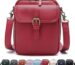 Leather Crossbody Bag for Women,Anti-Theft Messenger Bag with Large Capacity,Built-in Purse Card Slots Shoulder Sling Ba