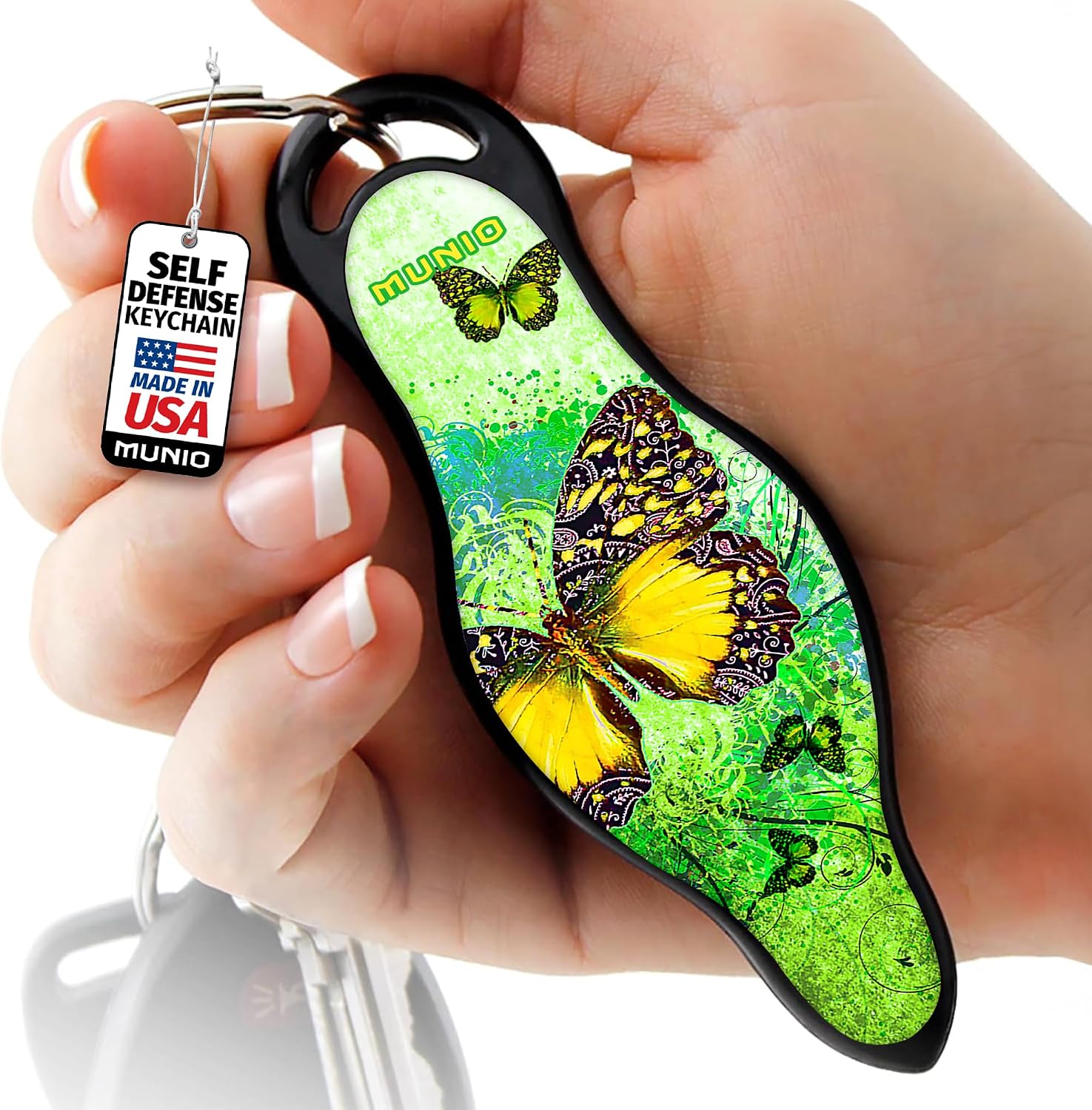MUNIO Self Defense Keychain – Lightweight Portable Safety Tool